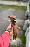 عروسک خرس پسر مستربین (تدی مستربین) ۳۰ سانت 🧸