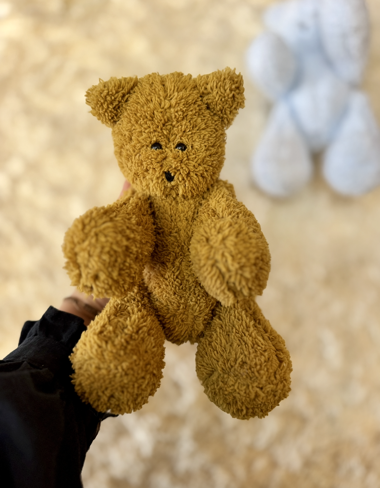 عروسک خرس وارداتی تدی مفصلی 🧸