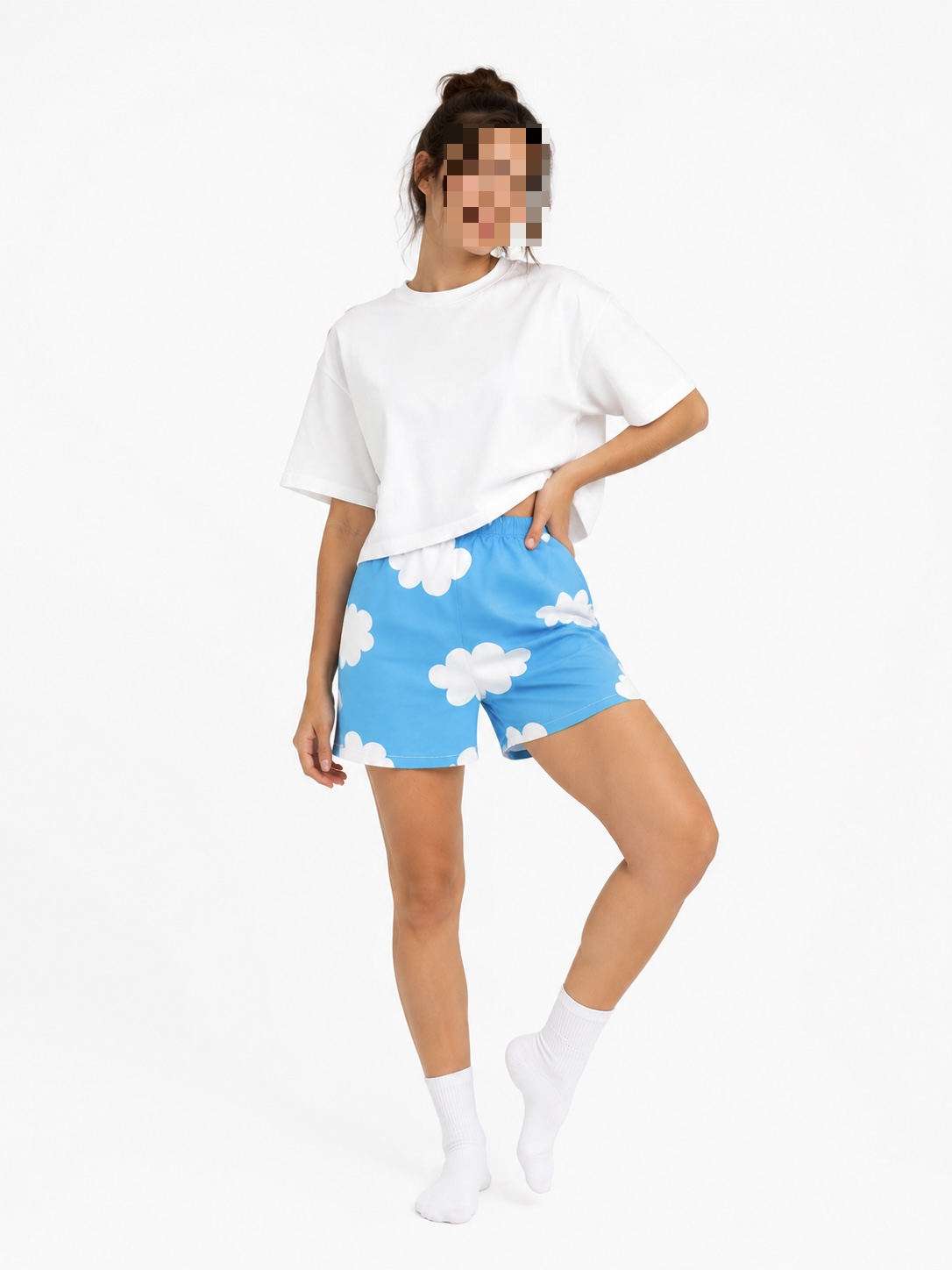 شورتک فری سایز ابر ☁️